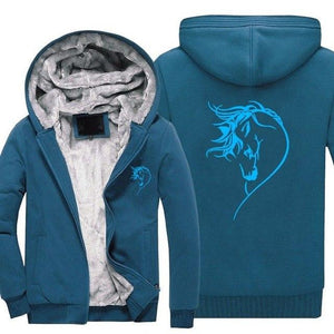 Horse Fleece Coat